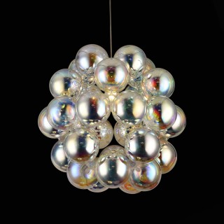 SL533.103.03 Люстра подвесная ST-Luce Хром/Перламутровый E27 3*60W ODETTA-foto3