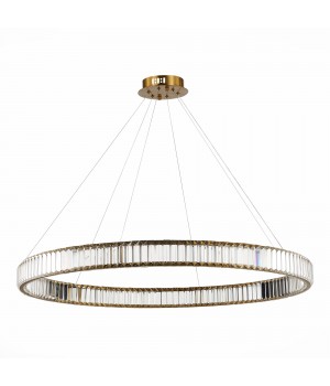 SL1622.313.01 Люстра подвесная ST-Luce Латунь/Прозрачный LED 1*68W 4000K TIVOLI-foto2