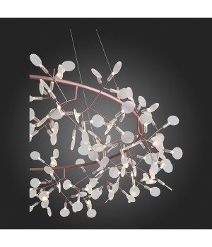 SL379.203.216 Люстра подвесная ST-Luce Медный/Белый LED 216*0,5W 3500K RAFINA-foto12