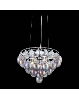 SL432.703.05 Люстра подвесная ST-Luce Хром/Перламутровый E27 5*60W SOSPIRO-foto7