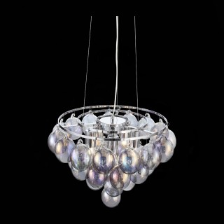 SL432.703.05 Люстра подвесная ST-Luce Хром/Перламутровый E27 5*60W SOSPIRO-foto7