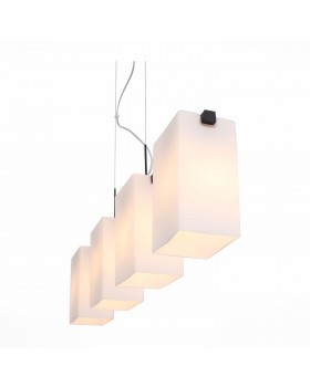 SL541.403.04 Люстра подвесная ST-Luce Черный/Белый E27 4*40W CASET-foto3