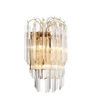 SL386.201.03 Бра ST-Luce Золотистый/Золотистый, Прозрачный G9 3*5W OSOLETO-foto10