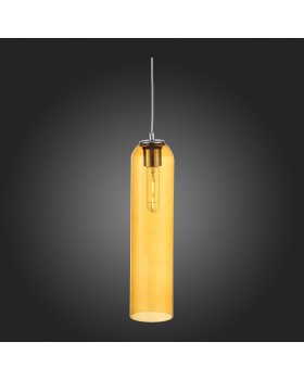 SL1145.193.01 Светильник подвесной ST-Luce Хром/Янтарный E27 1*60W CALLANA-foto8