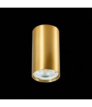 ST110.207.01 Светильник потолочный Золотистый GU10 1*50W IP20 D54xH100 220V Без ламп SIMPLUS-foto4