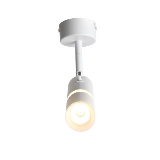 ST106.502.08 Светильник потолочный Белый LED 1*8W 3000K 624Lm Ra>80  D50xH165 170-240V ESCOPIO-foto10