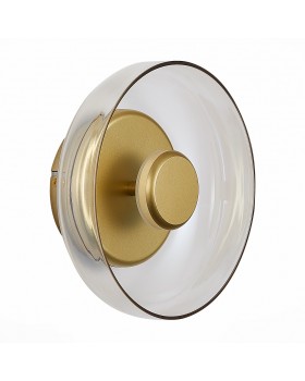 SL6002.201.01 Светильник настенный ST-Luce Золотистый/Янтарный LED 1*7W 4000K LAZIO-foto2