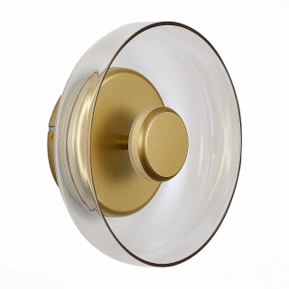 SL6002.201.01 Светильник настенный ST-Luce Золотистый/Янтарный LED 1*7W 4000K LAZIO-foto2