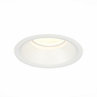 ST201.508.01 Св-к встр. Мат. белый GU10 1*50W  D89xH40 220V Без ламп NOBARRA-foto3