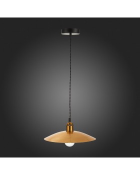 SL1017.203.01 Светильник подвесной ST-Luce Черный/Золотистый E27 1*60W ROMO-foto3