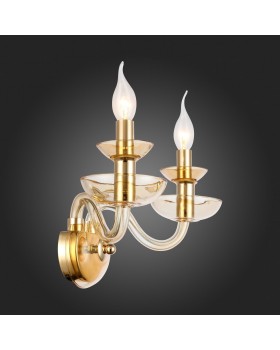 SL1758.201.02 Светильник настенный ST-Luce Золотистый, Шампань E14 2*40W CENELA-foto9