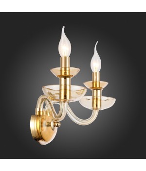 SL1758.201.02 Светильник настенный ST-Luce Золотистый, Шампань E14 2*40W CENELA-foto9