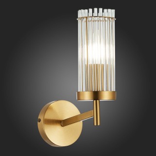 SL1233.301.01 Бра ST-Luce Латунь/Прозрачный E14 1*60W BITONTO-foto4