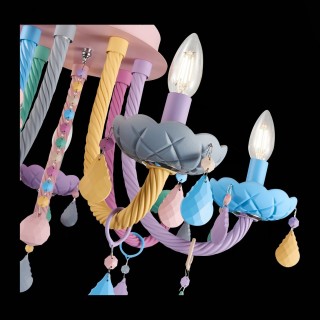 SL1700.782.07 Люстра потолочная ST-Luce Разноцветный E14 7*40W FIATA-foto4