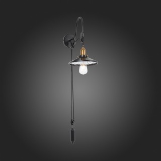 SL270.401.01 Бра ST-Luce Темно-коричневый/Темно-коричневый, Бронза E27 1*60W CURIOSITA-foto4