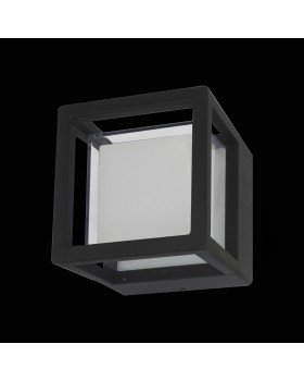 SL9504.401.01 Светильник уличный настенный ST-Luce Черный/Белый LED 1*5W 4000K ALCENO-foto2