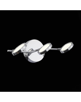 SL576.101.03 Светильник настенно-потолочный ST-Luce Хром/Хром, Прозрачный LED 3*5W 4000K GRUPPO-foto4
