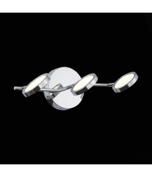 SL576.101.03 Светильник настенно-потолочный ST-Luce Хром/Хром, Прозрачный LED 3*5W 4000K GRUPPO-foto4
