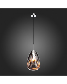 SL328.103.01 Светильник подвесной ST-Luce Хром/Янтарный E27 1*60W AEREO-foto8