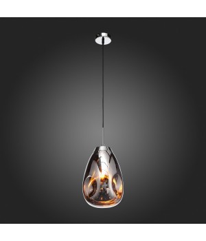 SL328.103.01 Светильник подвесной ST-Luce Хром/Янтарный E27 1*60W AEREO-foto8