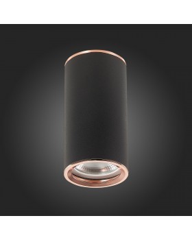 ST111.427.01 Светильник потолочный Черный GU10 1*50W D54xH105 220V Без ламп CHOMUS-foto6