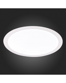 ST112.532.24 Светильник настенно-потолочный Белый LED 1*24W 3000K 1 735Lm Ra80 120° IP20 D288xH28 90-265V NUBES-foto3