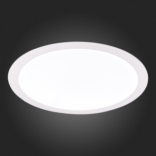 ST112.532.24 Светильник настенно-потолочный Белый LED 1*24W 3000K 1 735Lm Ra80 120° IP20 D288xH28 90-265V NUBES-foto3