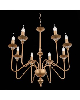 SL186.203.08 Люстра подвесная ST-Luce Латунь, Прозрачный E14 8*40W NOVENTO-foto5