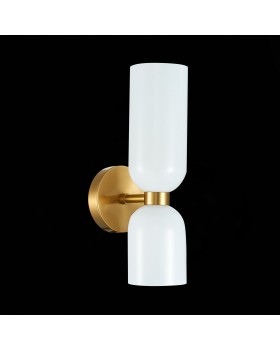 SL1180.201.02 Бра ST-Luce Золотистый/Белый E14 2*40W TREVISO-foto4