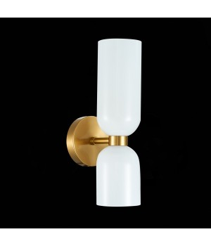 SL1180.201.02 Бра ST-Luce Золотистый/Белый E14 2*40W TREVISO-foto4