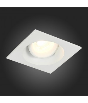 ST208.518.01 Св-к встр. Мат. белый GU10 1*50W L94xW94xH40 220V Без ламп MISURA-foto9