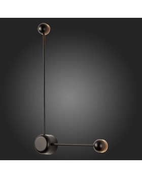 SL6003.401.02 Светильник настенный ST-Luce Черный/Черный LED 2*4W 4000K ACQUARO-foto4