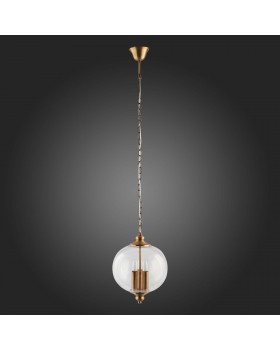 SL362.203.03 Светильник подвесной ST-Luce Золотистый/Прозрачный E14 3*60W LATERIA-foto7