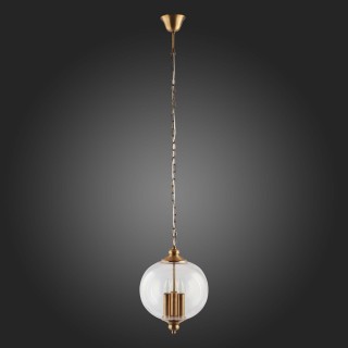 SL362.203.03 Светильник подвесной ST-Luce Золотистый/Прозрачный E14 3*60W LATERIA-foto7