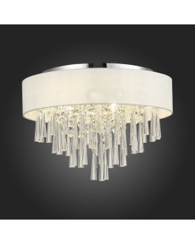 SL1351.502.06 Светильник потолочный ST-Luce Хром/Белый, Прозрачный G9 6*5W MIRIA-foto6