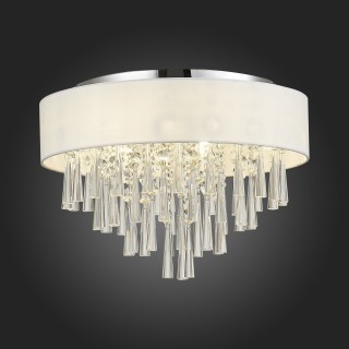 SL1351.502.06 Светильник потолочный ST-Luce Хром/Белый, Прозрачный G9 6*5W MIRIA-foto6