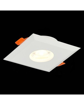 ST204.508.01 Св-к встр. Мат. белый GU10 1*50W L94xW94xH25 220V Без ламп QUOSIS-foto4