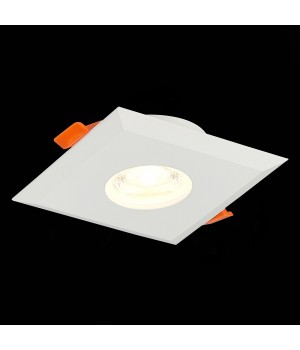 ST204.508.01 Св-к встр. Мат. белый GU10 1*50W L94xW94xH25 220V Без ламп QUOSIS-foto4