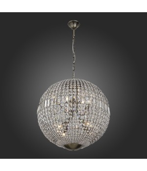 SL226.303.08 Люстра подвесная ST-Luce Бронза/Прозрачный E14 8*40W MONDO-foto5