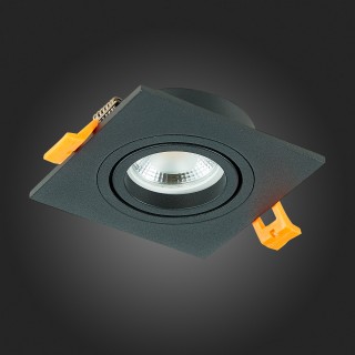 ST251.408.01 Св-к встр. Черный GU10 1*50W  IP20 L92xW92xH27 220V Без ламп ST251-foto8