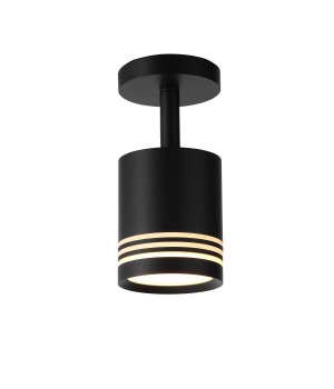 ST101.412.05 Светильник потолочный Черный LED 1*5W 3000K 390Lm Ra>80 120° D68xH140 170-240V CERIONE-foto3