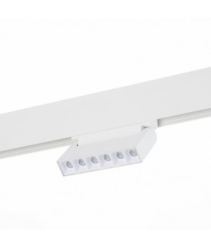 ST364.546.06 Магнитный трековый светильник белый LED 1*6W 4000K 532Lm Ra>80 36° IP20 L120xW22xH108 48V NANE-foto2