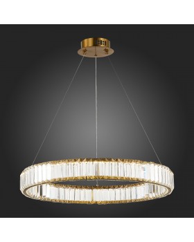 SL1622.363.01 Люстра подвесная ST-Luce Латунь/Прозрачный LED 1*40W 4000K TIVOLI-foto7