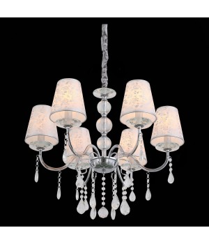 SL176.103.06 Люстра подвесная ST-Luce Хром, Прозрачный/Белый, Хром E14 6*40W AUMENTATO-foto5