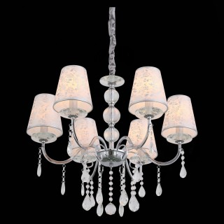 SL176.103.06 Люстра подвесная ST-Luce Хром, Прозрачный/Белый, Хром E14 6*40W AUMENTATO-foto5