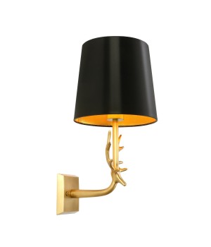 SL1123.201.01 Светильник настенный ST-Luce Латунь/Черный, Золотистый E14 1*40W VELOSSA-foto12