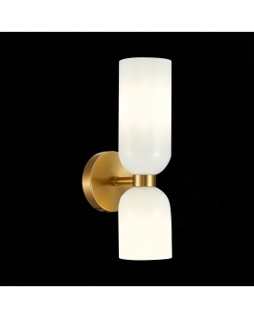 SL1180.201.02 Бра ST-Luce Золотистый/Белый E14 2*40W TREVISO-foto3