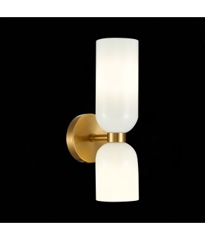 SL1180.201.02 Бра ST-Luce Золотистый/Белый E14 2*40W TREVISO-foto3