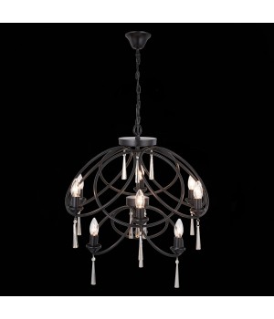 SL335.303.09 Люстра подвесная ST-Luce Коричневая бронза E14 9*60W ANEVITA-foto8