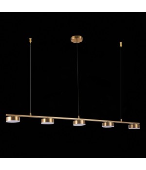 SL6000.303.05 Светильник подвесной ST-Luce Латунь/Латунь LED 5*7W 3000K PANCES-foto5